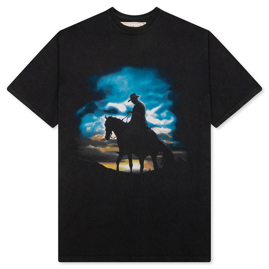 Harvest Moon T-Shirt - Washed Black