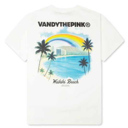 Hawaii Eye Logo Tee - White