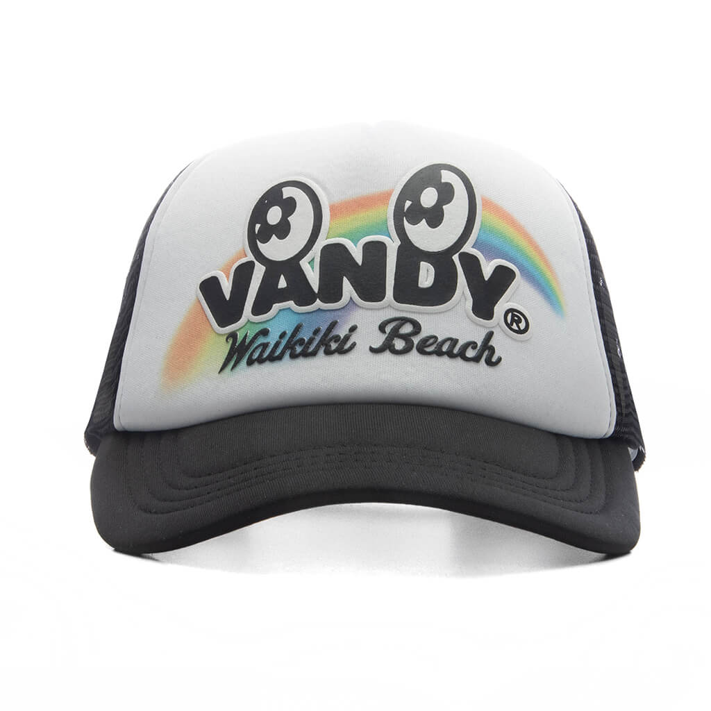 Hawaii Eye Logo Trucker Hat - Black