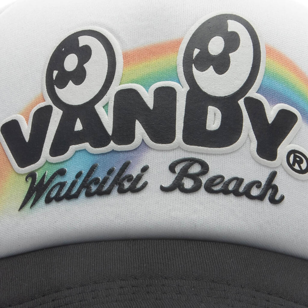 Hawaii Eye Logo Trucker Hat - Black