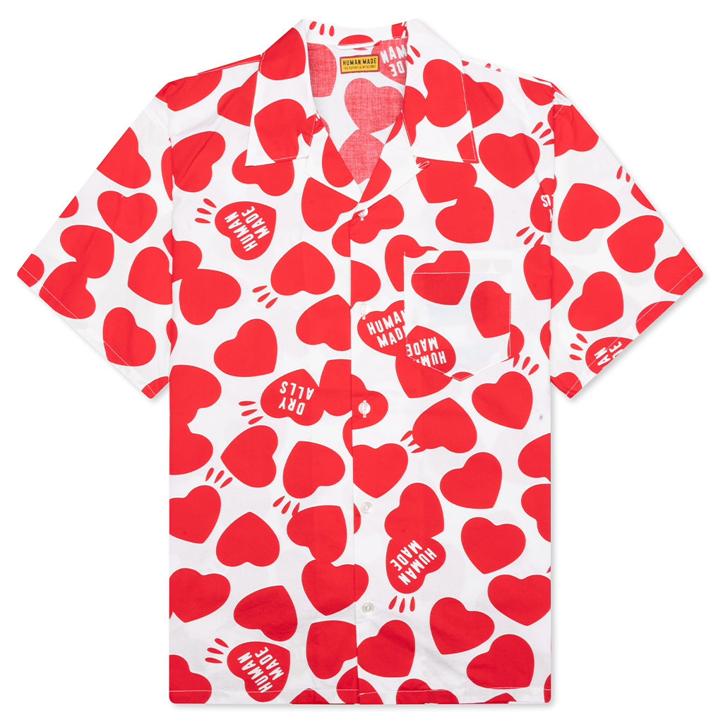 Heart Aloha Shirt - White