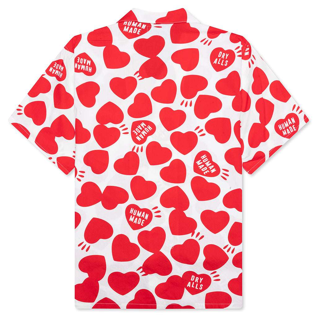 Heart Aloha Shirt - White