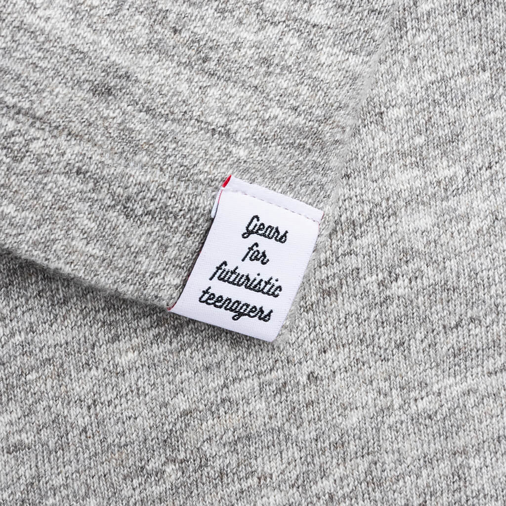 Heart Badge T-Shirt - Grey
