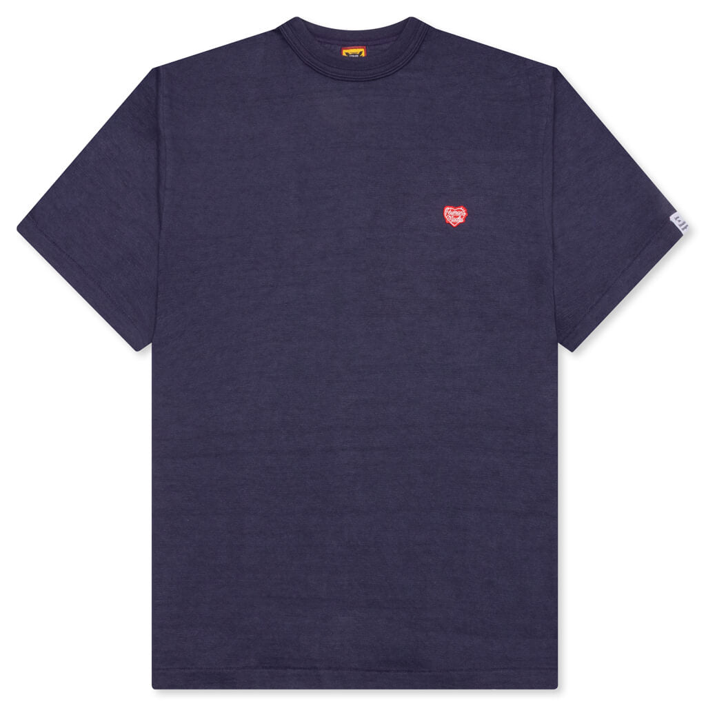 Heart Badge T-Shirt - Navy