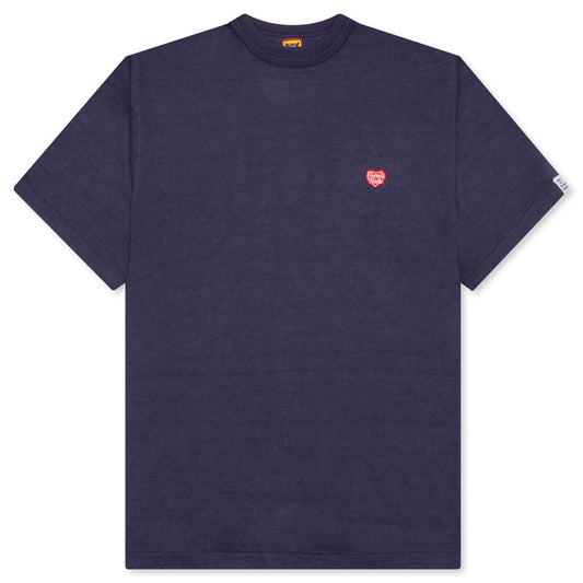 Heart Badge T-Shirt - Navy