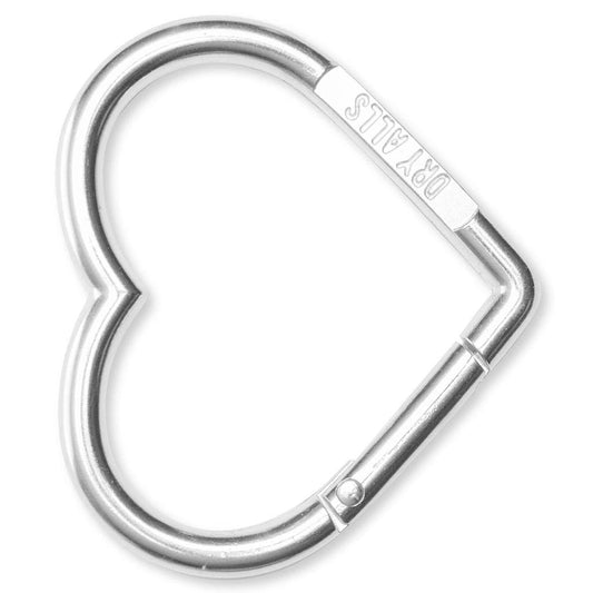 Heart Carabiner - Silver