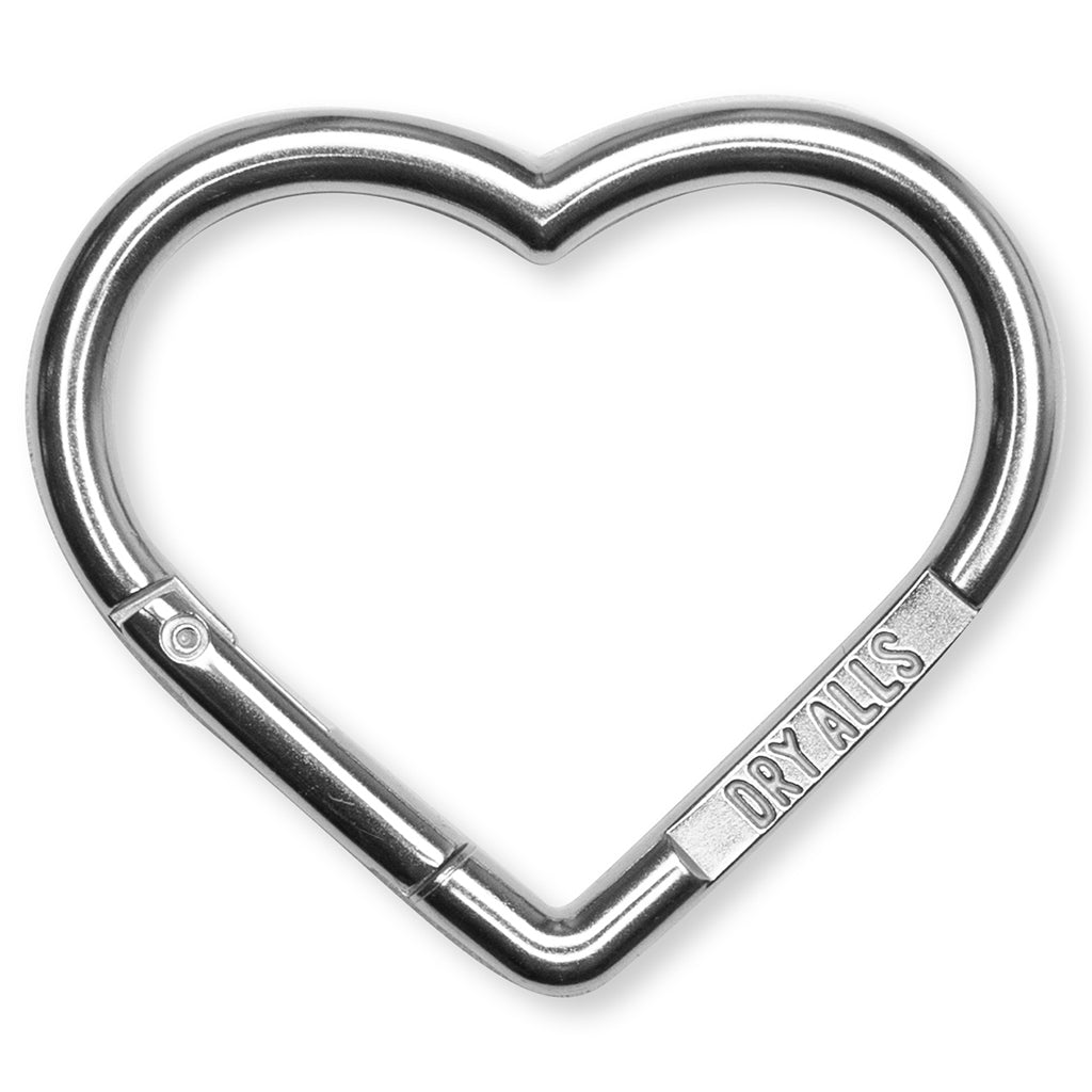 Heart Carabiner 2987 - Silver