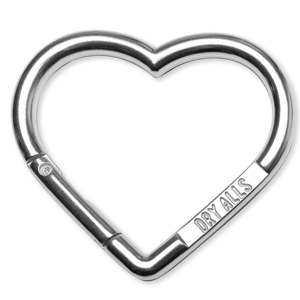 Heart Carabiner 2987 - Silver