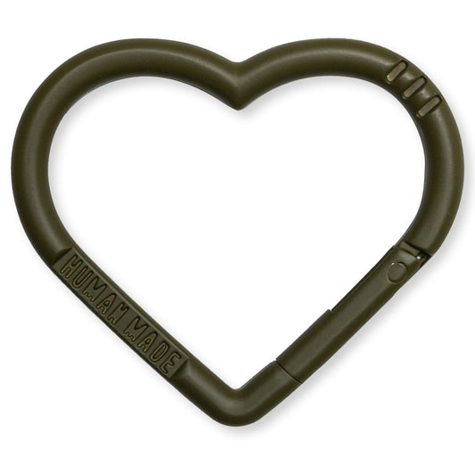 Heart Carabiner - Olive Drab