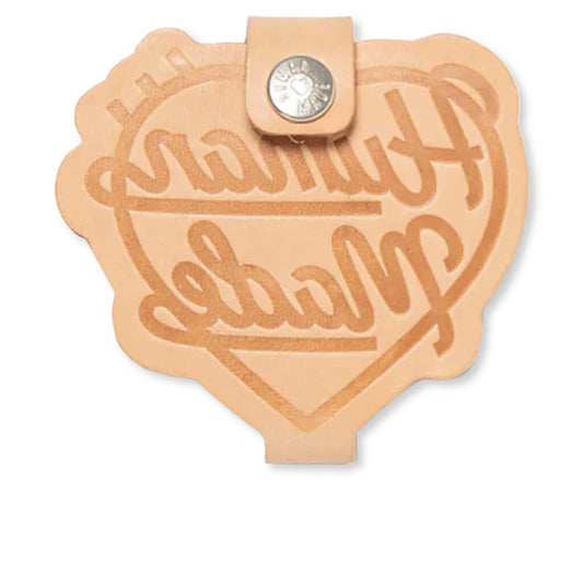 Heart Compact Mirror - Beige