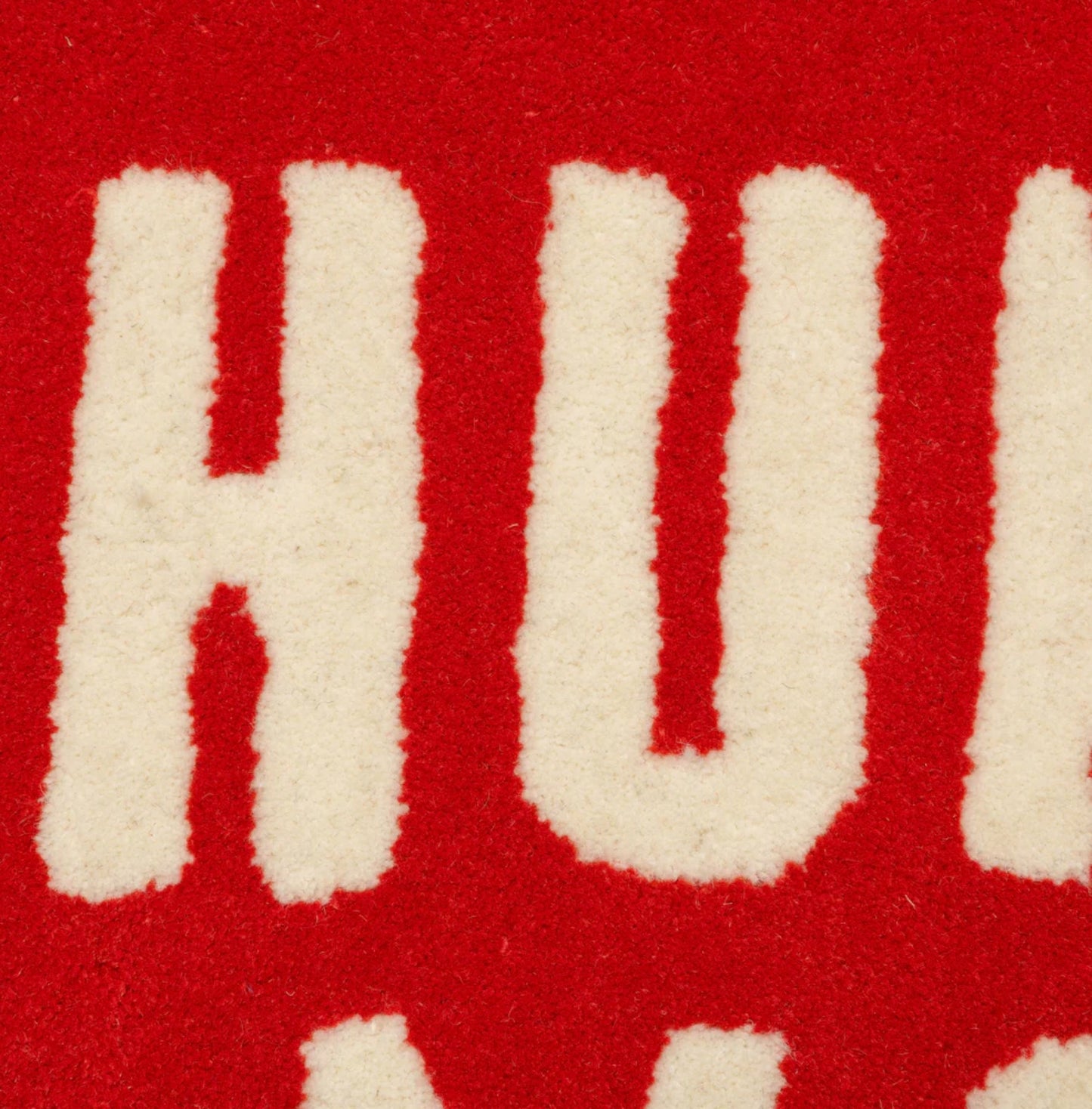 Heart Rug Medium - Red