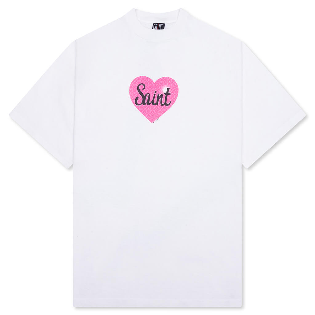 Heart Saint S/S Tee - White