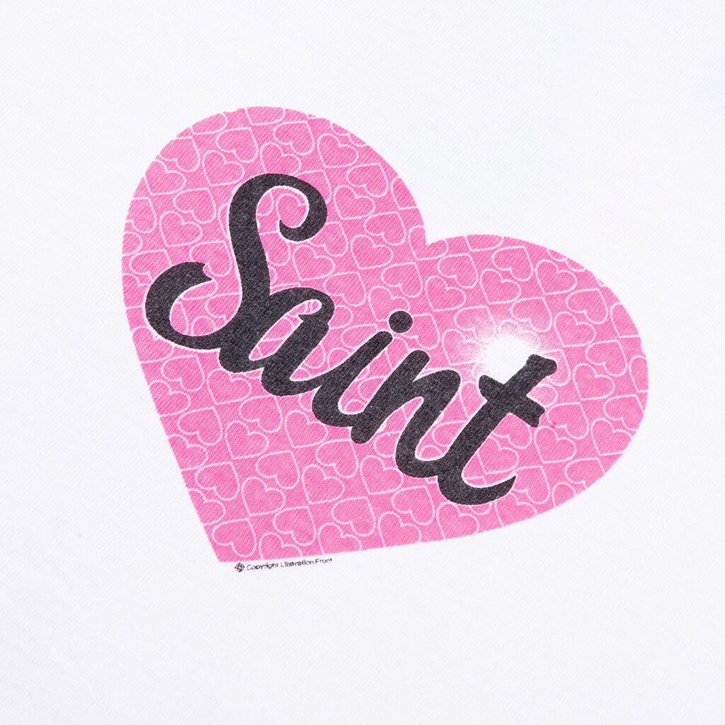 Heart Saint S/S Tee - White