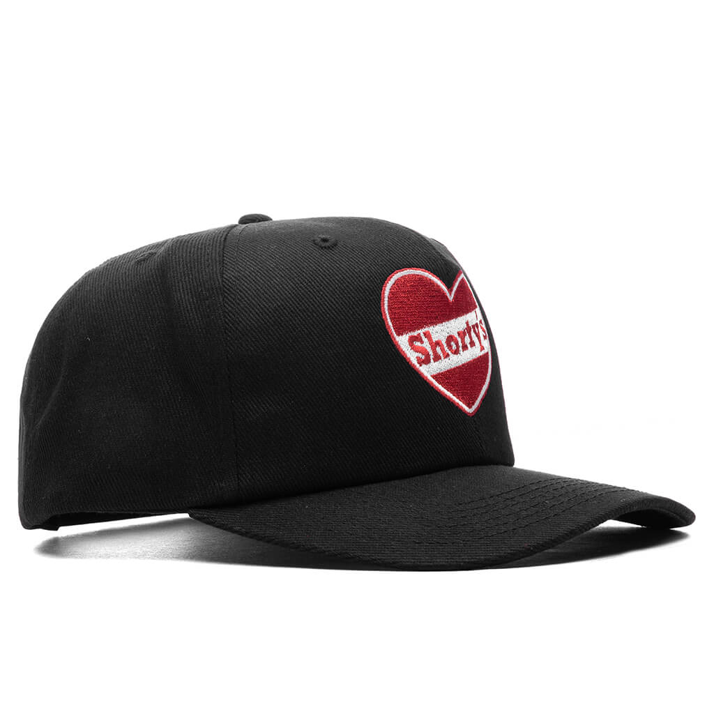 Heart Snapback - Black