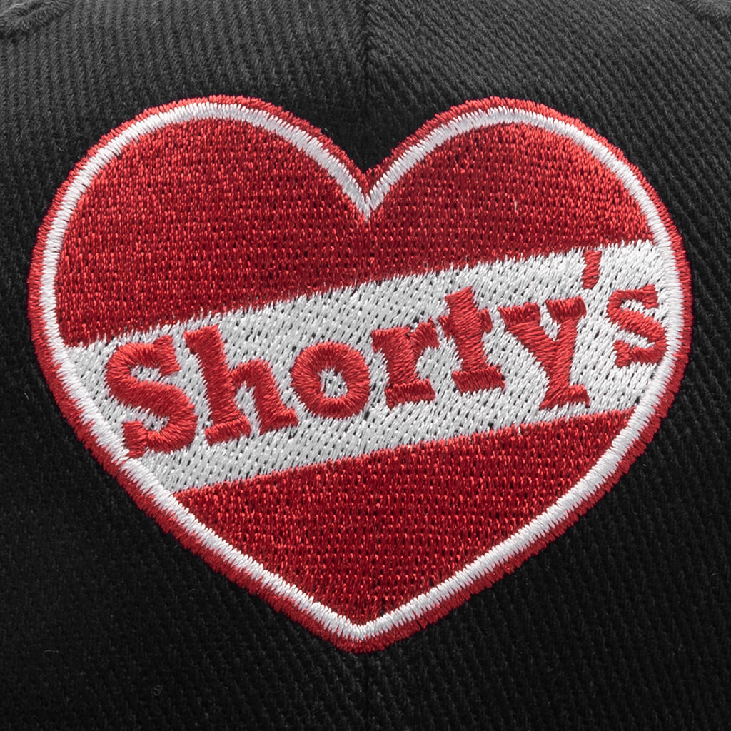Heart Snapback - Black