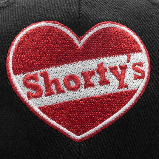 Heart Snapback - Black