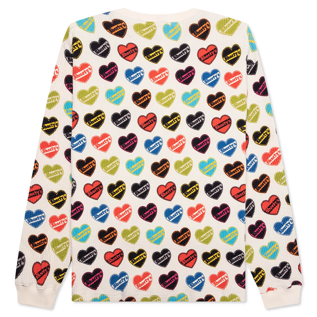 Heart Thermal Long Sleeve - Natural