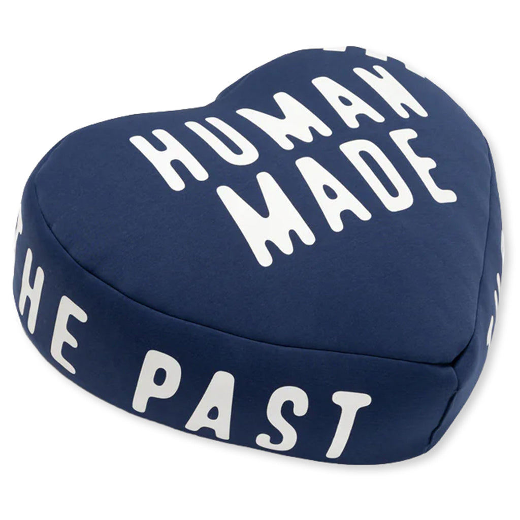 Heart Beads Cushion - Navy