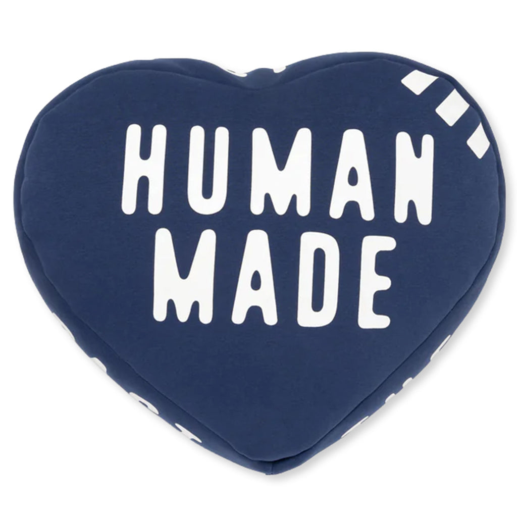 Heart Beads Cushion - Navy