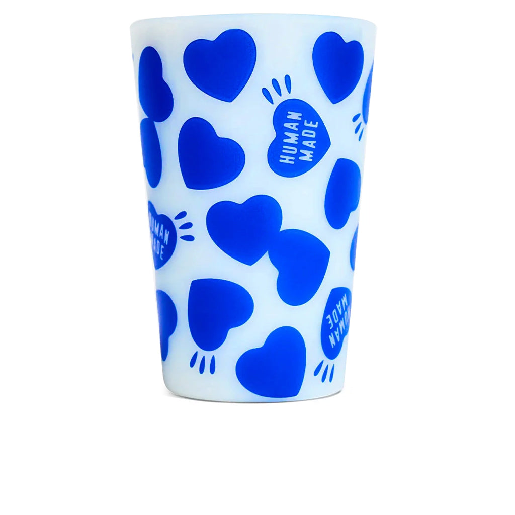 Heart Pattern Tumbler - Blue