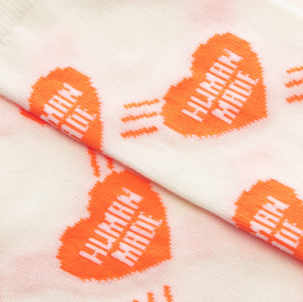 Heart Socks - Orange
