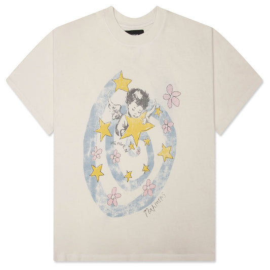 Heaven Boxy Tee - Egg White