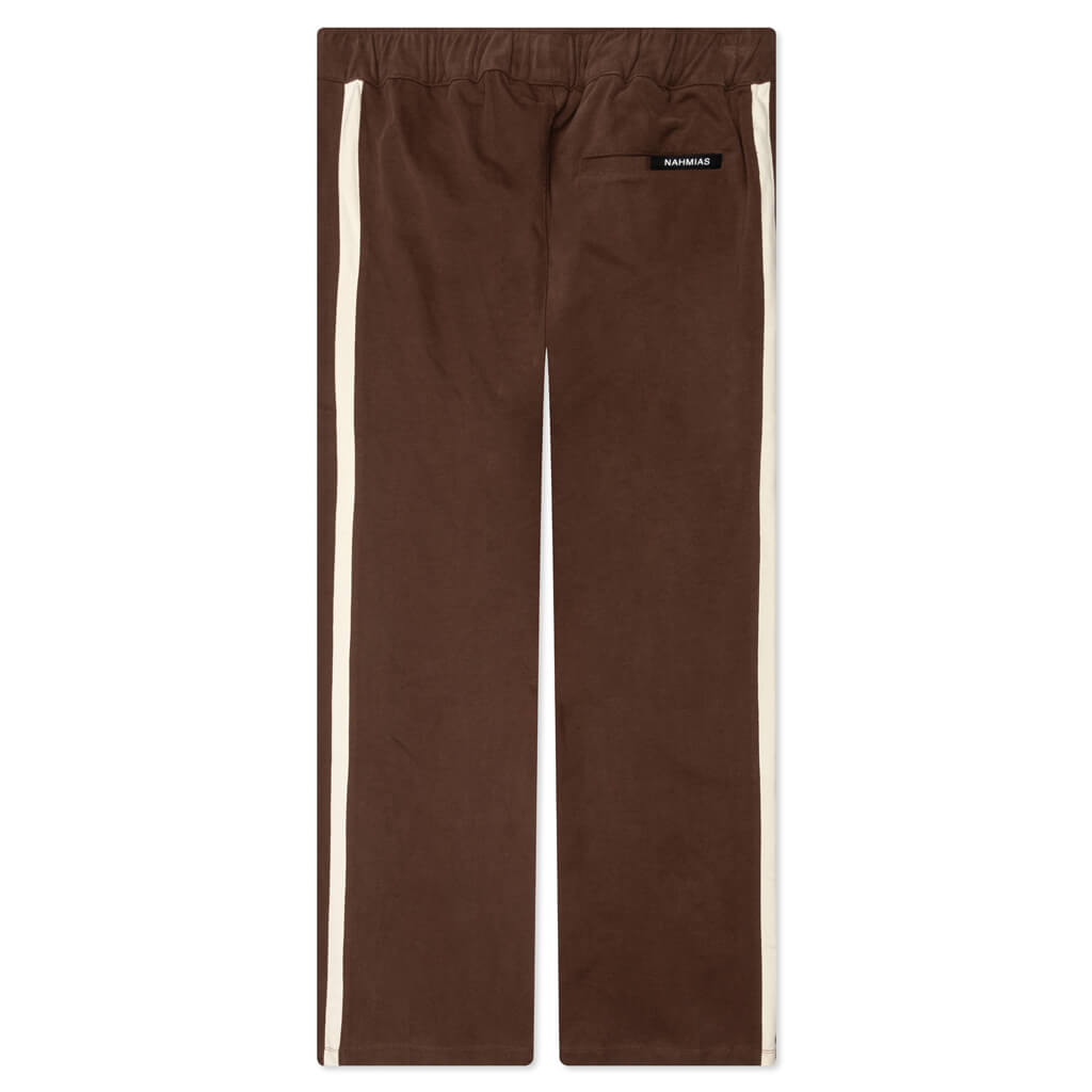 Heavy Cotton Track Pant - Brown