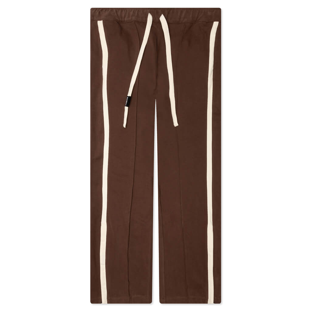 Heavy Cotton Track Pant - Brown
