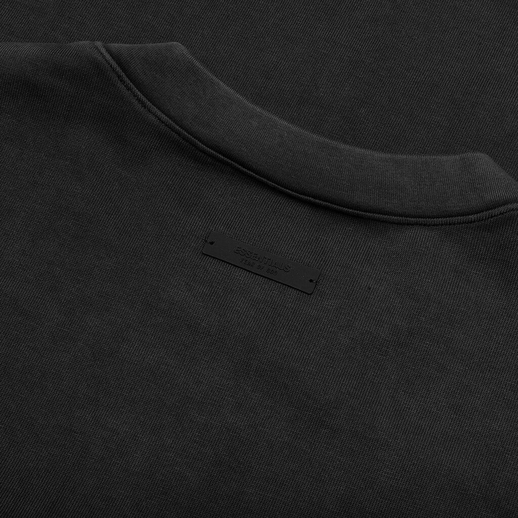 Heavy Crewneck Tee - Black