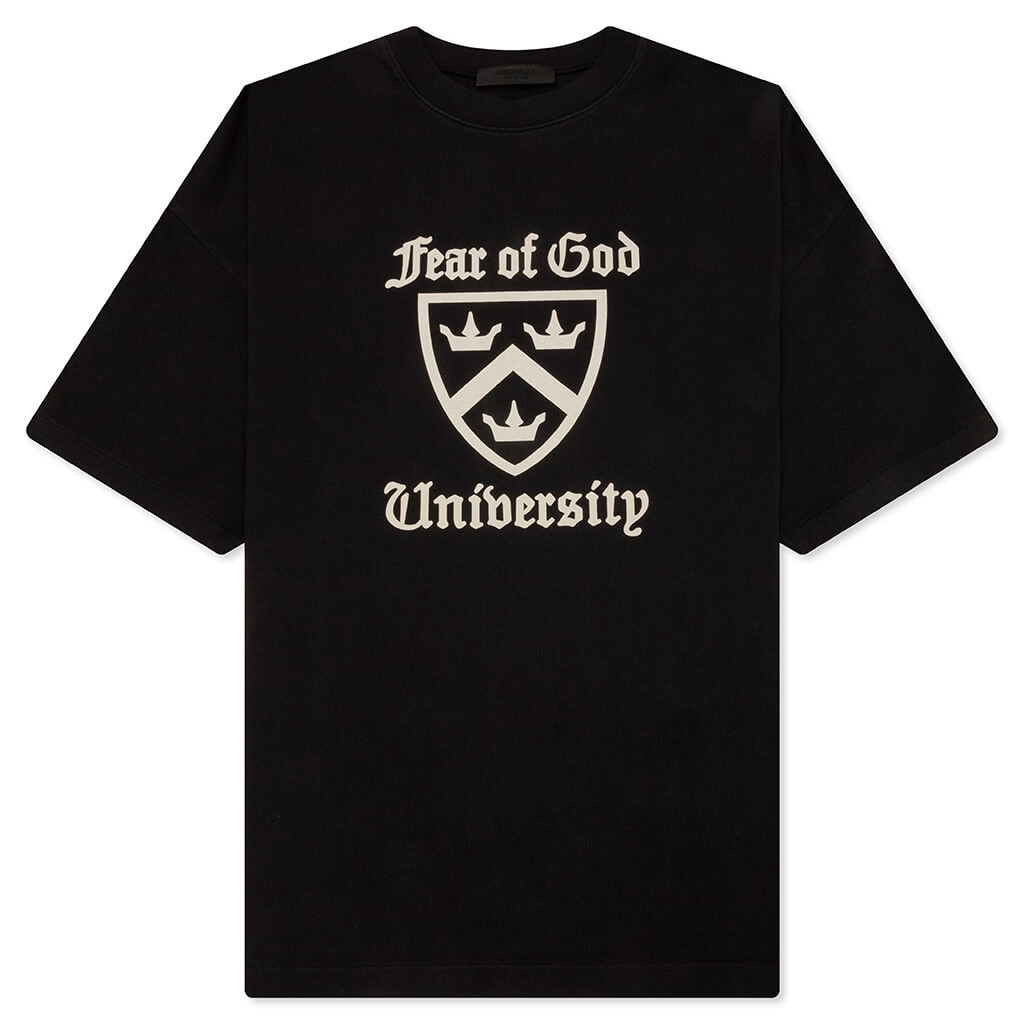 Heavy Crewneck Tee - Black