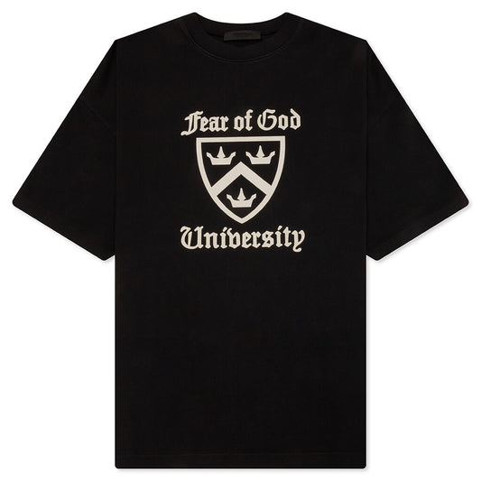 Heavy Crewneck Tee - Black