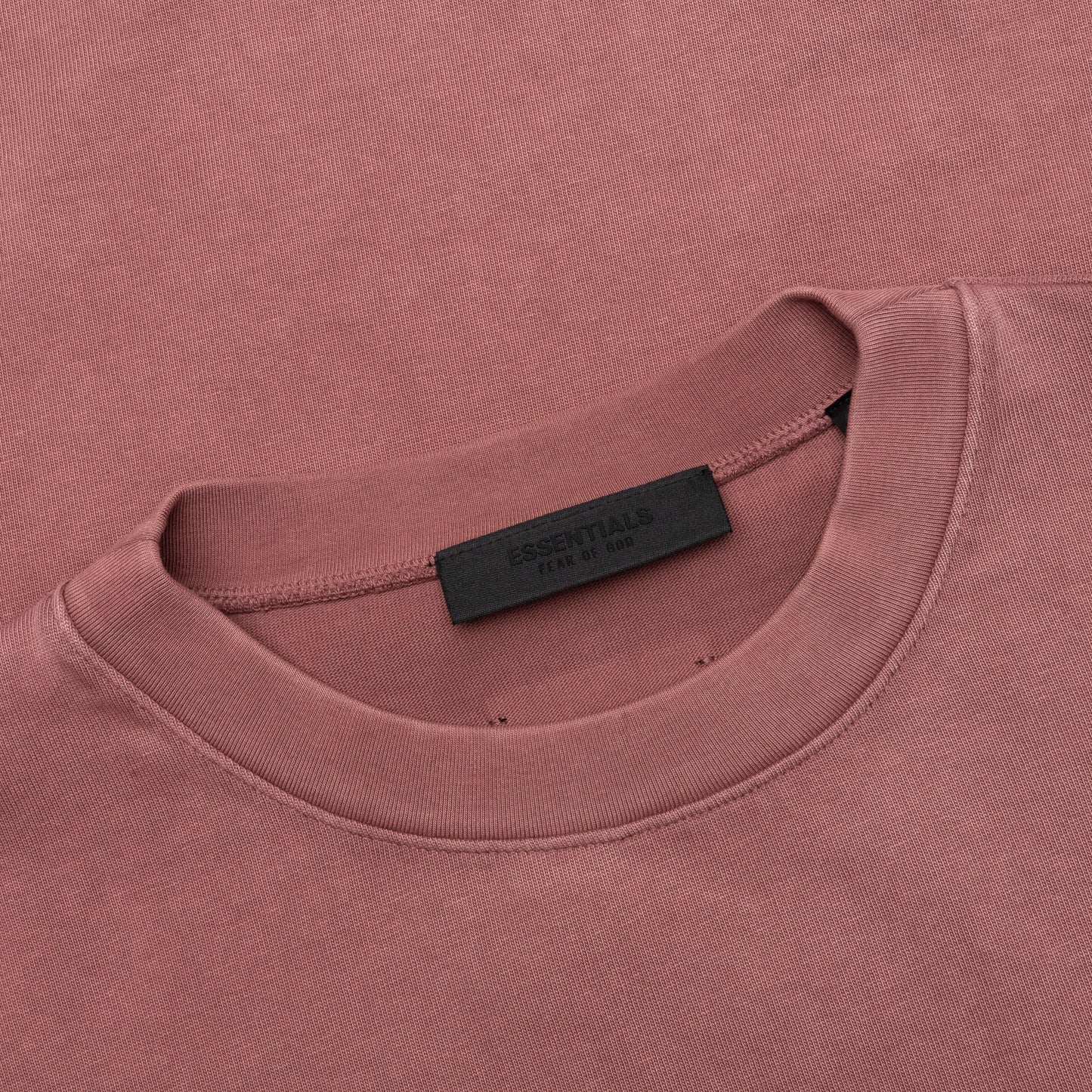 Heavy Crewneck Tee - Crimson