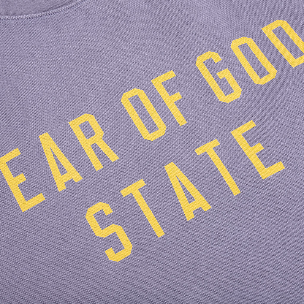 Heavy Crewneck Tee - Lavender