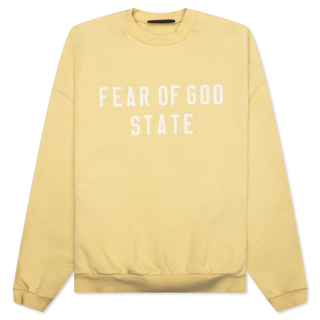 Heavy Fleece Crewneck - Amber