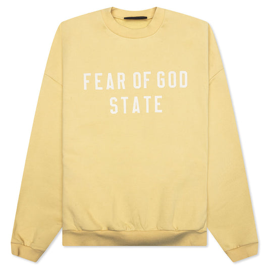 Heavy Fleece Crewneck - Amber