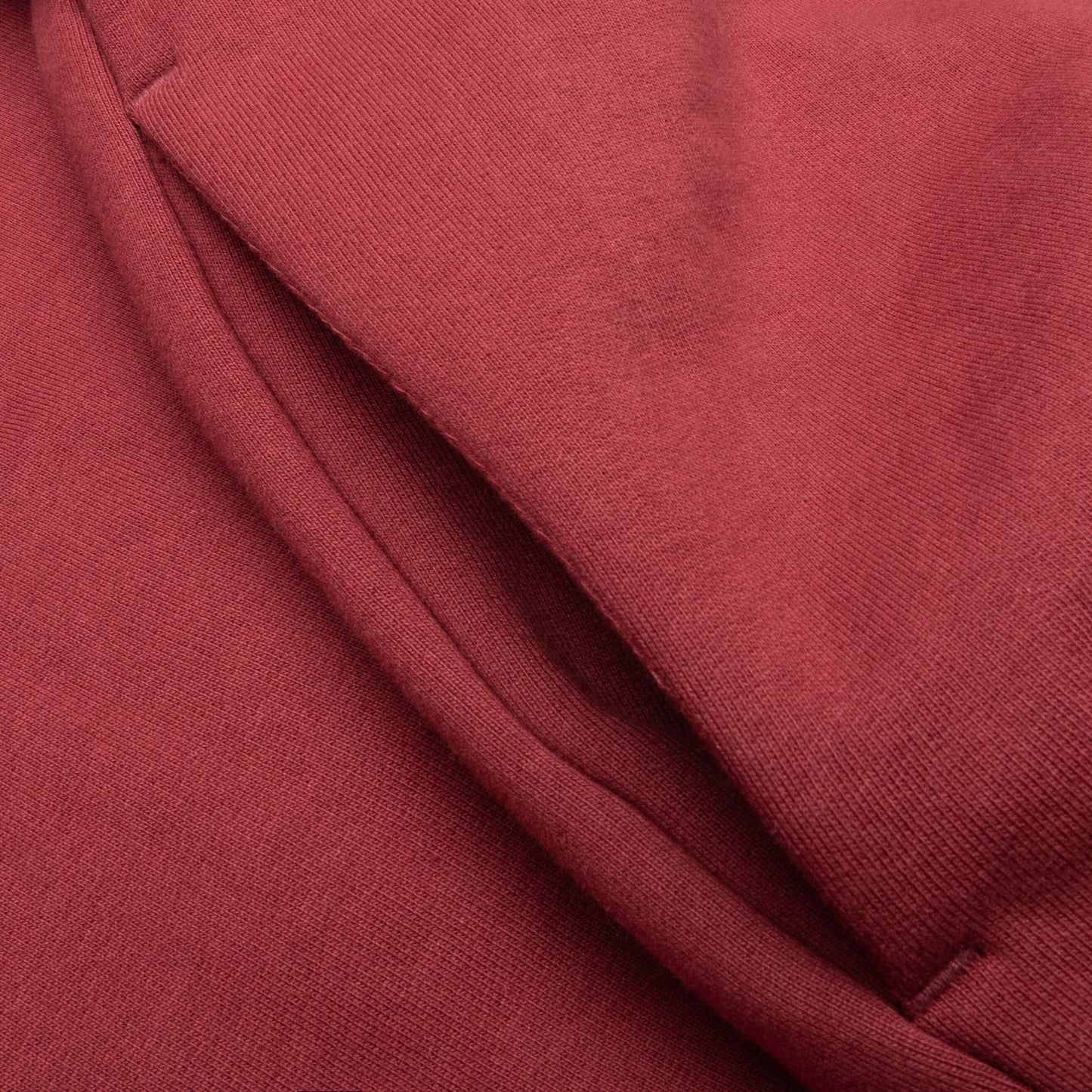 Heavy Fleece Crewneck - Crimson