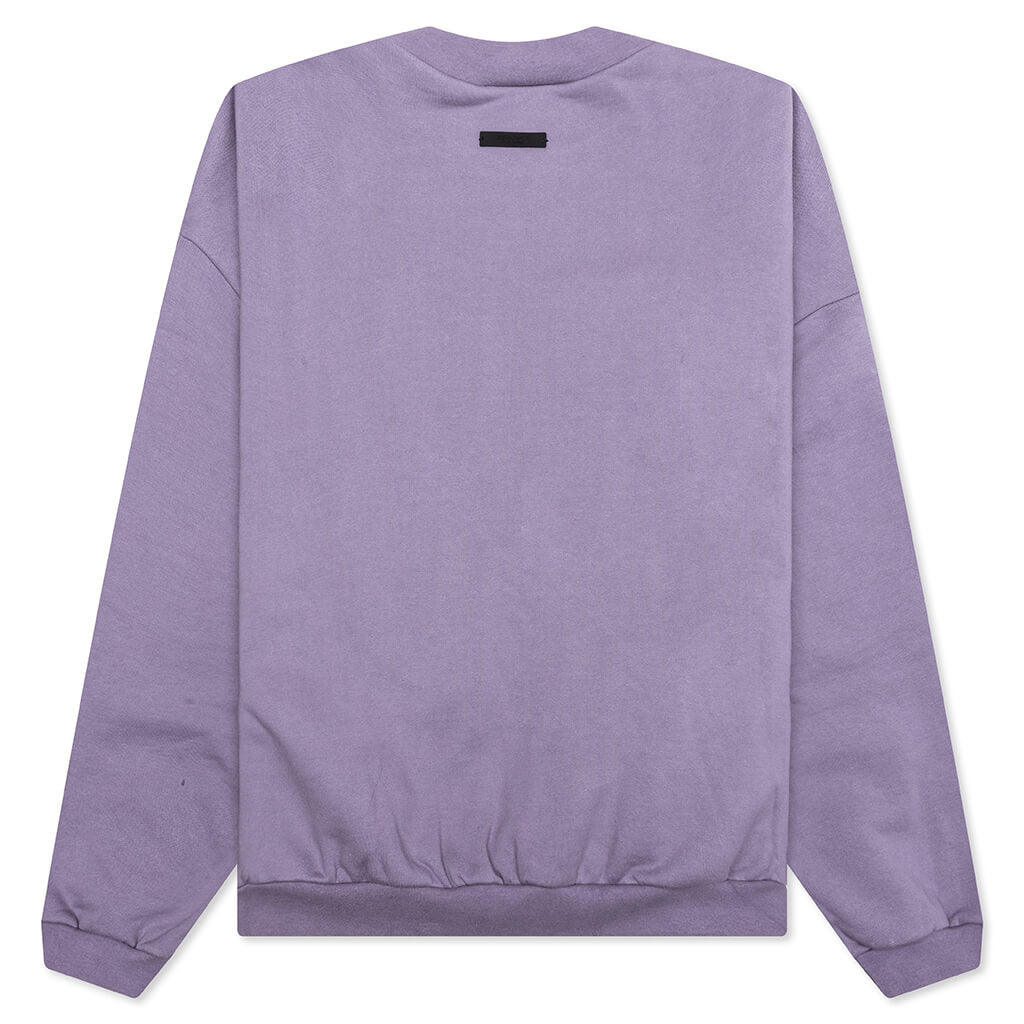 Heavy Fleece Crewneck - Lavender