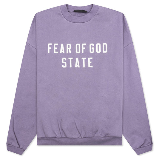 Heavy Fleece Crewneck - Lavender