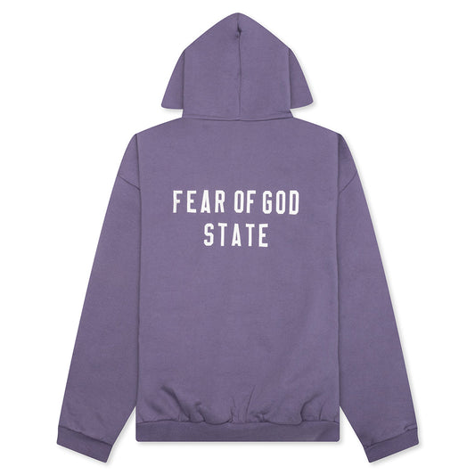 Heavy Fleece Fullzip Hoodie - Lavender