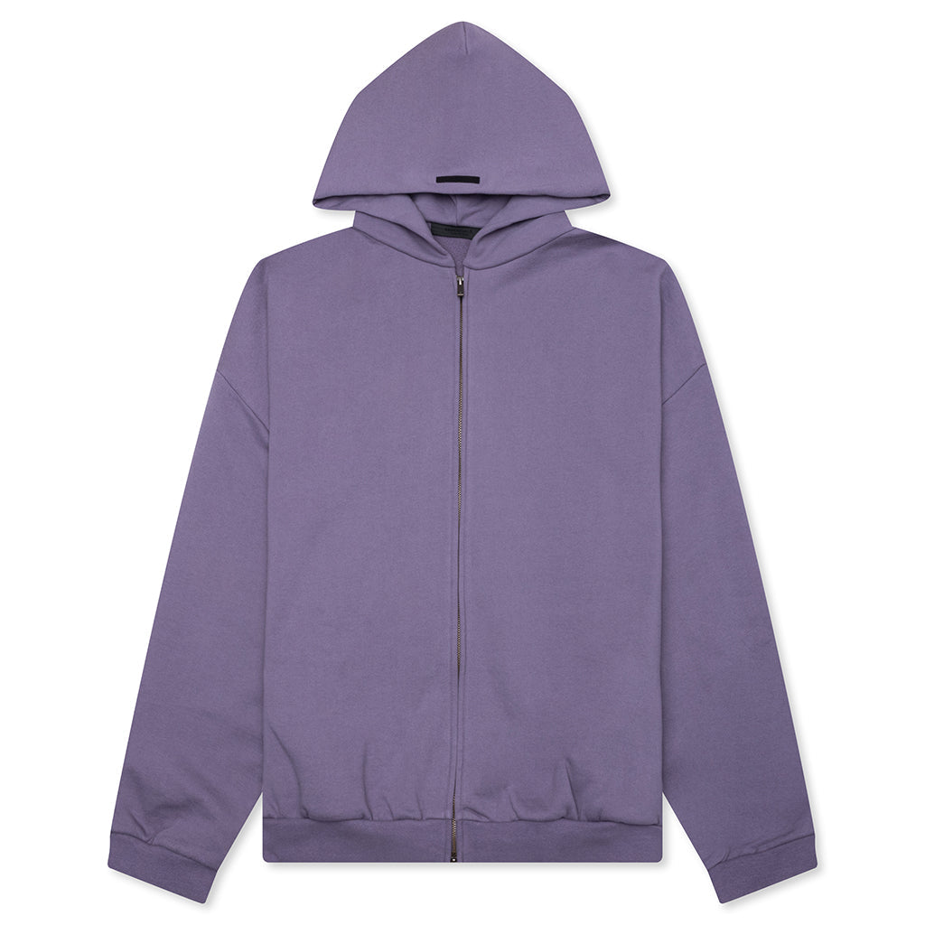 Heavy Fleece Fullzip Hoodie - Lavender
