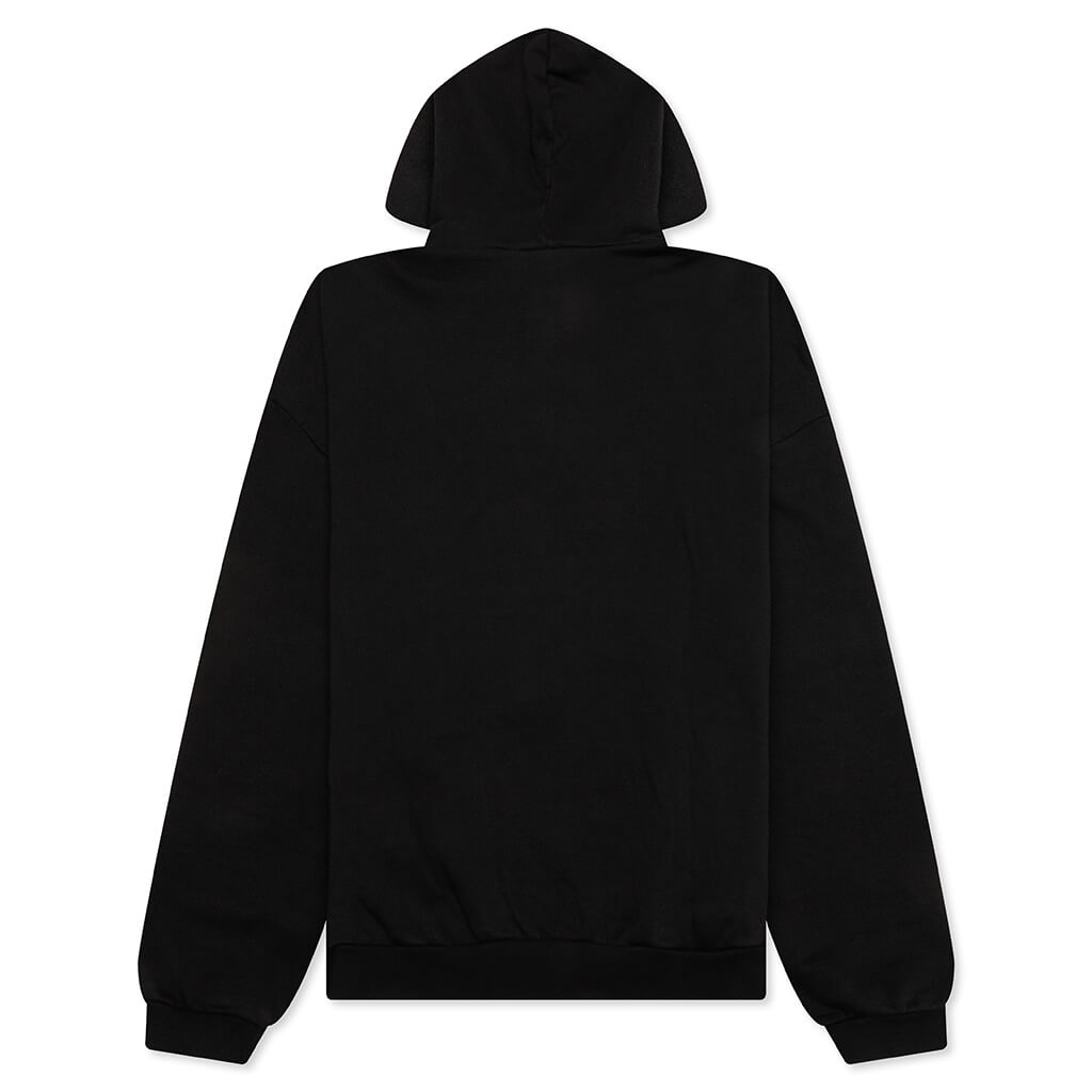 Heavy Fleece Hoodie - Black