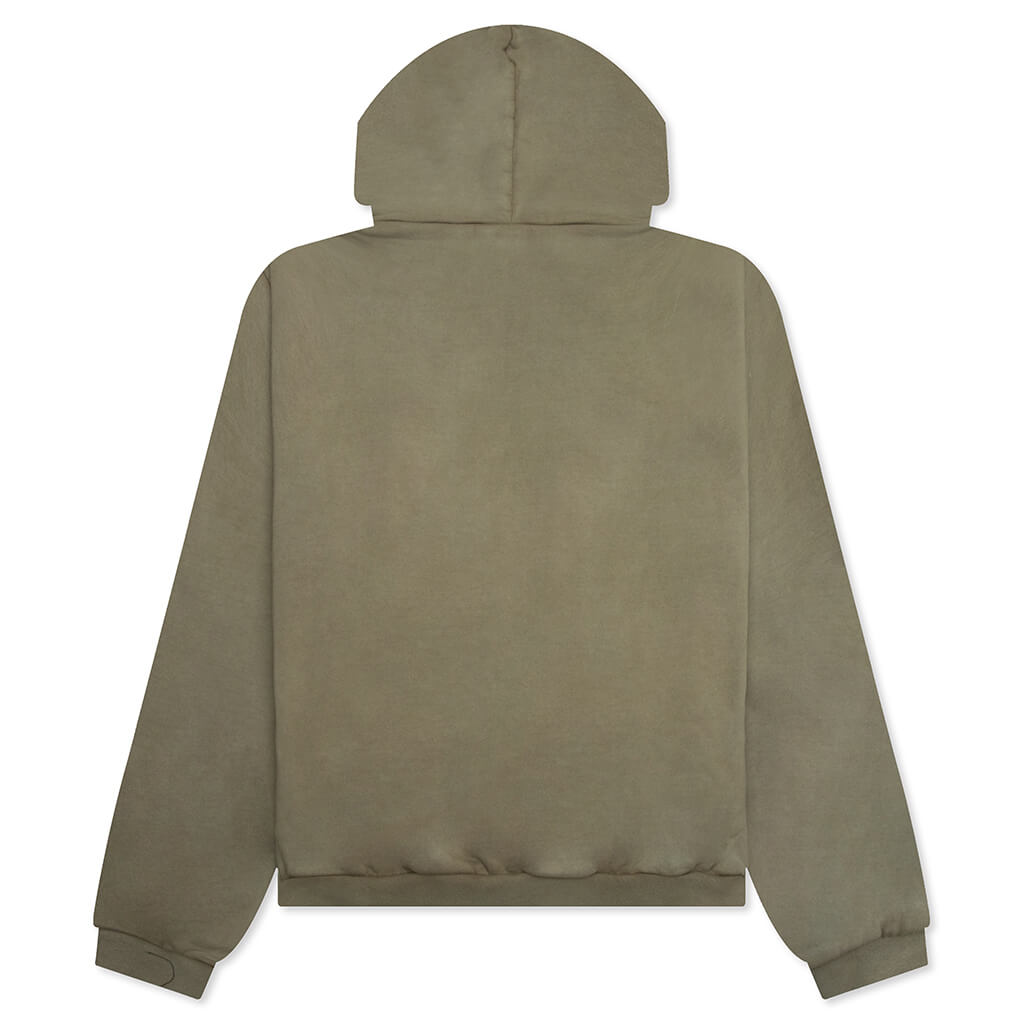 Heavy Fleece Hoodie - Military