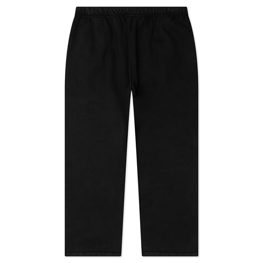 Heavy Fleece Relaxed Sweatpant - Black
