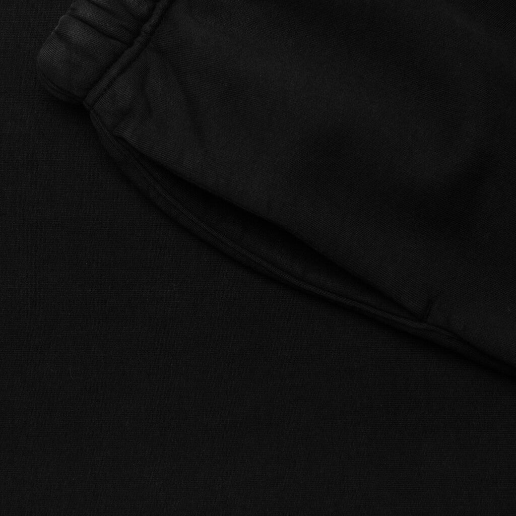 Heavy Fleece Relaxed Sweatpant - Black