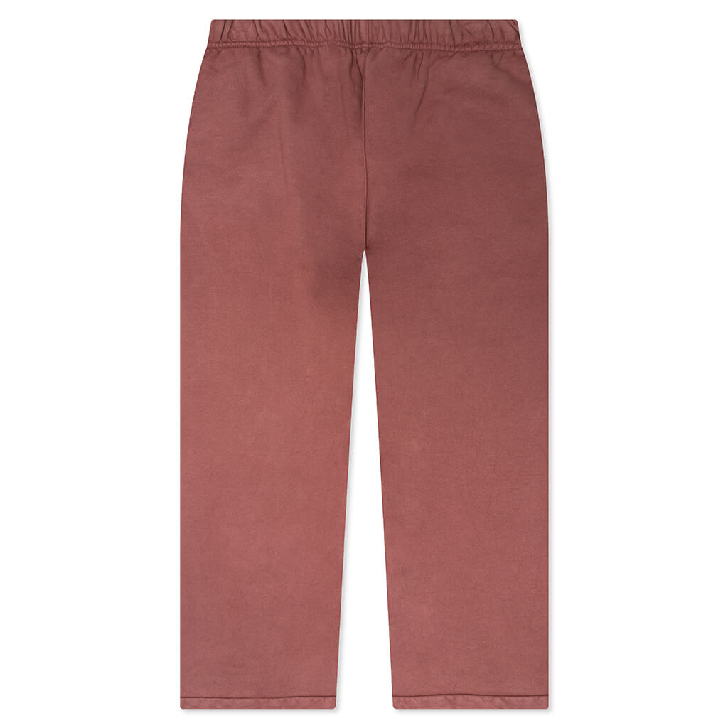 Heavy Fleece Relaxed Sweatpant - Crimson