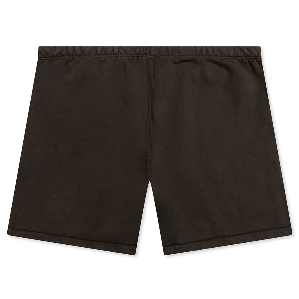 Heavy Fleece Soccer Short - Brown