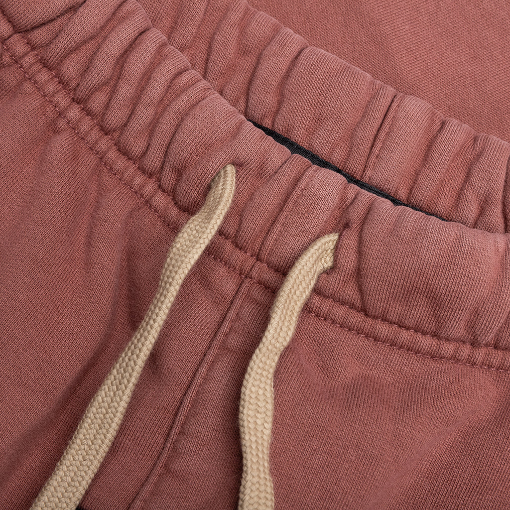 Heavy Fleece Soccer Short - Crimson