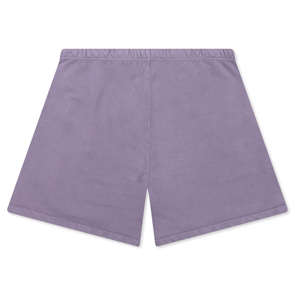 Heavy Fleece Soccer Short - Lavender