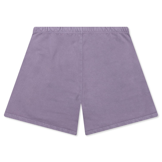 Heavy Fleece Soccer Short - Lavender