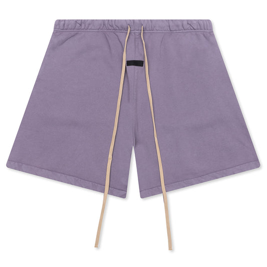 Heavy Fleece Soccer Short - Lavender